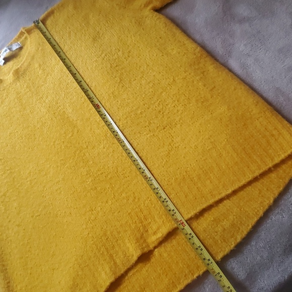 Zara Knit Yellow Gold HiLo Sweater - Picture 8 of 9